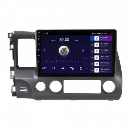 NAVIGATIE Android 14 Honda Civic 2005 - 2012  4Gb Waze CarPlay +CAMERA