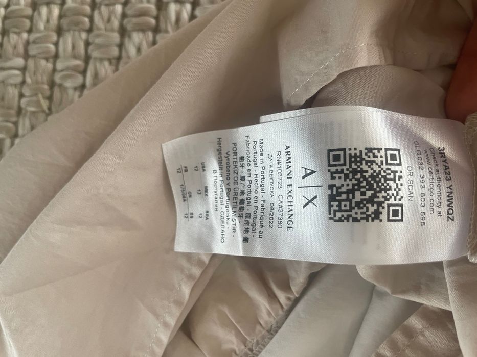 Рокля Armani Exchange