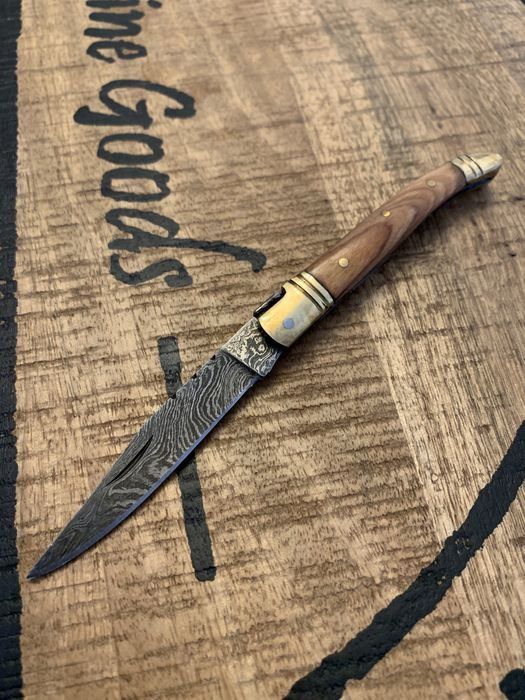 Скъваемо ножче ръчна изработка