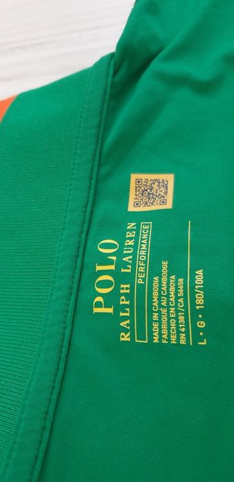 POLO Ralph Lauren Performance Stretch / L НОВО! ОРИГИНАЛ! Мъжка Тениск