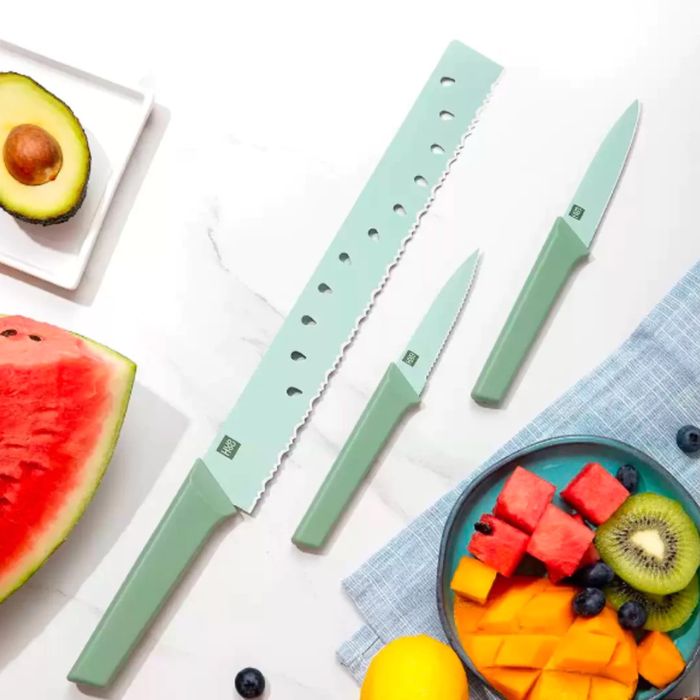 Набор из 3 ножей для фруктов огня