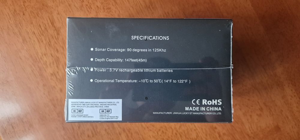 Безжичен (bluetooth) риболовен сонар