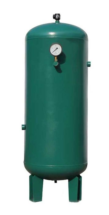 Винтов компресор 7.5kW, 1.2 m³/min, 7.8 atm + Изсушител + 600л въздушен ресивър