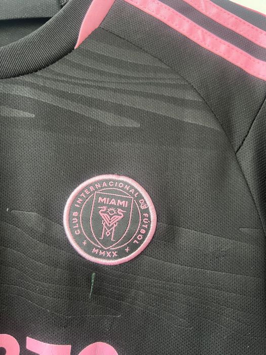 Tricou fotbal Inter Miami Messi copii
