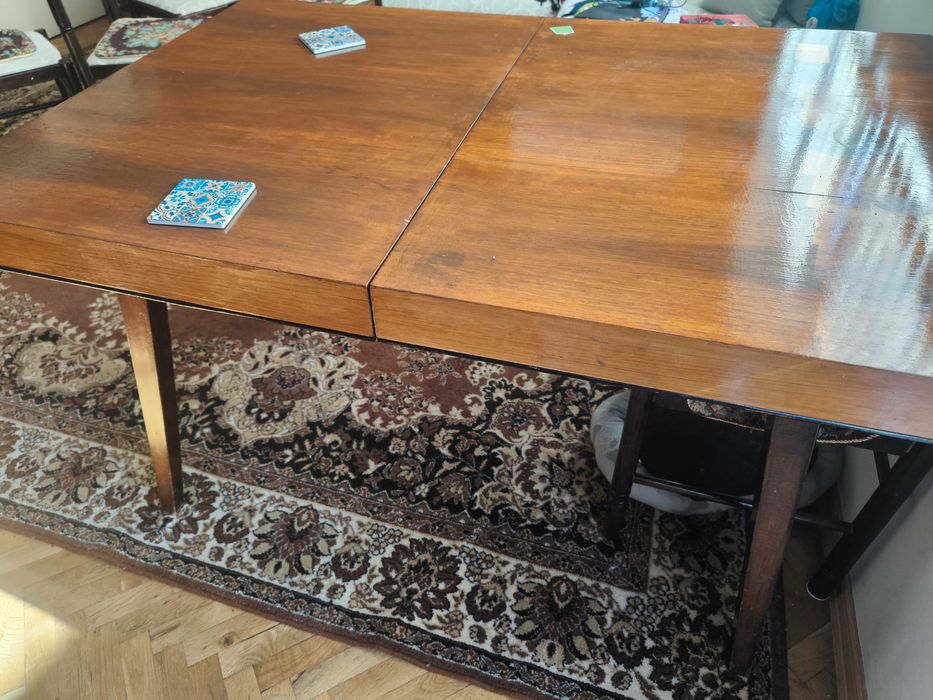 Трапезна маса дърво от 80те