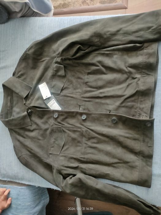 куртка замшевая Massimo Dutti