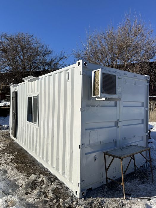 Контейнер утепленный обшитый