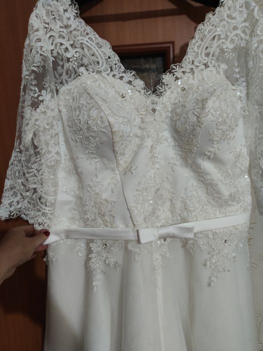 Продам свадебное платье, 50-56 размер