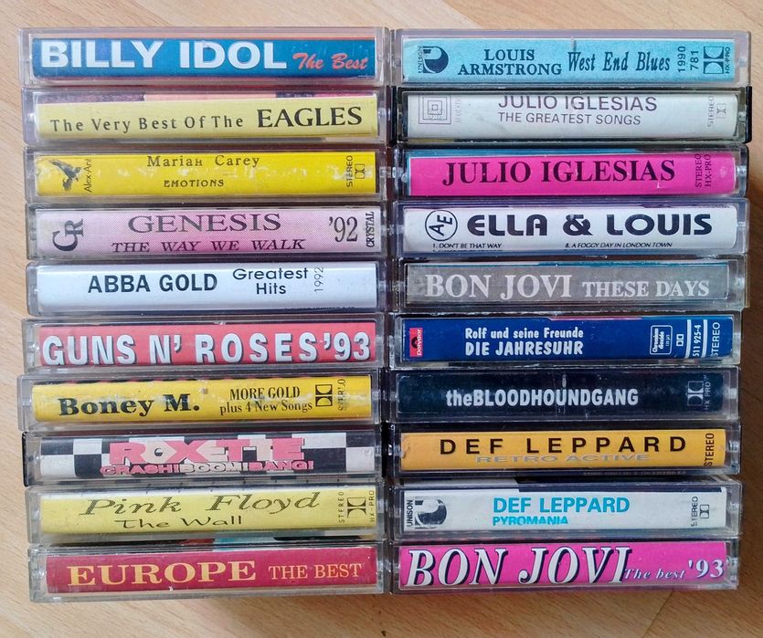 Аудио касети касетки