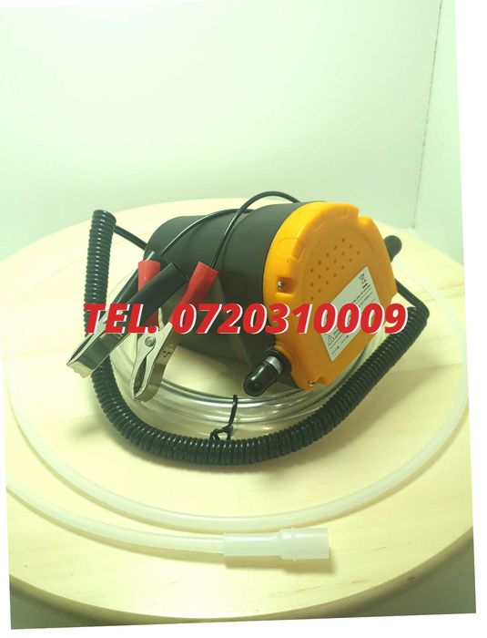Pompita Electrica De Transfer Electrica Dedicat Pentru Ulei 60W 12V Pentru Transfer Orice Lichid Tehnice Alimentare 12V Auto