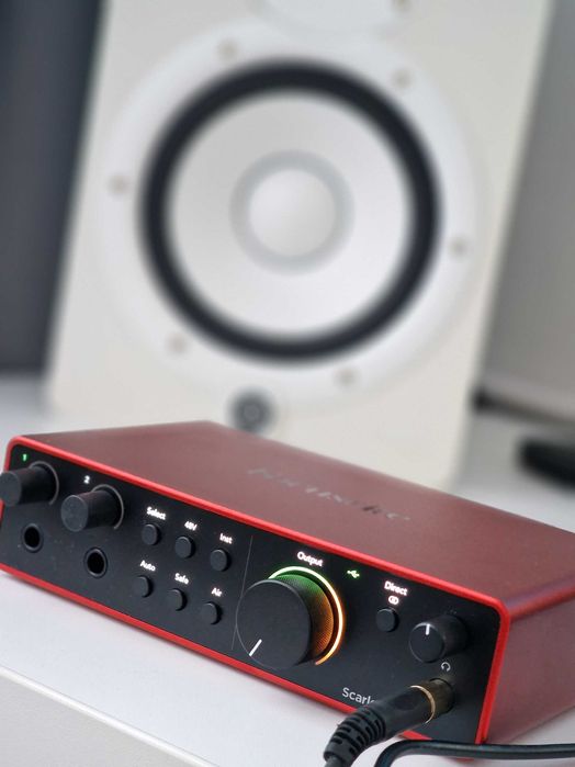 Monitoare yamaha hs7  Yamaha HS8S Subwoofer stative focusrite