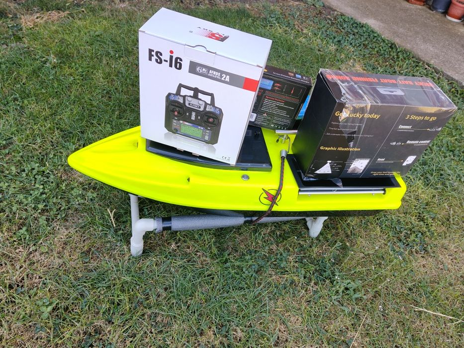 Flash бърза лодка за захранка GPS гаранция