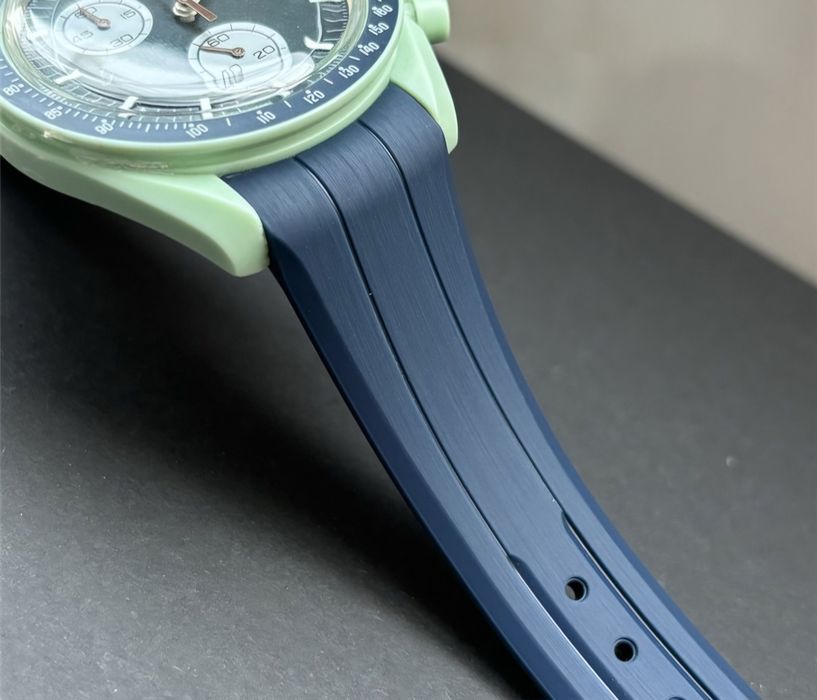 Curea silicon 20 mm compatibila Omega x Swatch Moonswatch Speedmaster