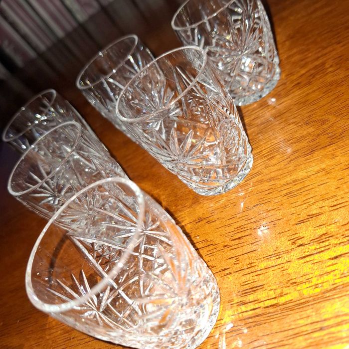 советские хрустальные рюмки, стопки