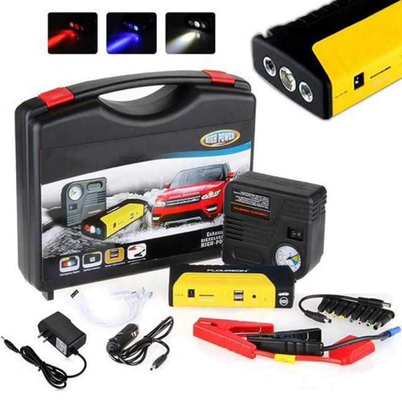 Стартерно устройство Jump starter за кола + компресор гр. Пловдив ...