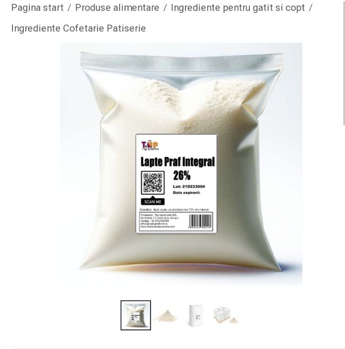 Lapte Praf 10kg - 100kg