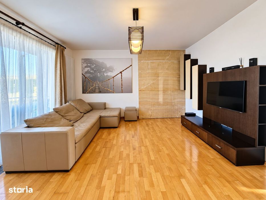 Vanzare 3 camere Perla Residence Pipera | 92 mp | Complex Privat | Par