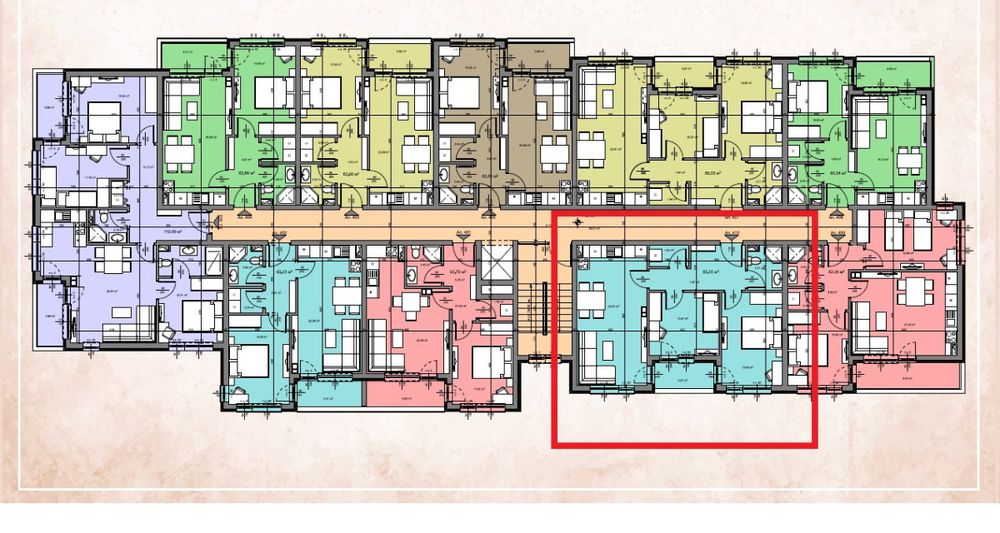 Продава се Тристаен апартамент в Бургас, Долно Езерово - 85 кв.м за 1052 €/кв.м - Снимка #1