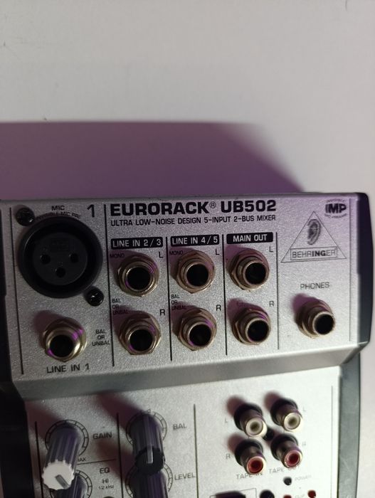 Mixer berhinger eurotrack ub502