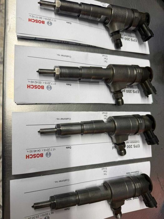Втора употреба Bosch дюзи 0 445 110 252 (тествани, готови за монтаж) Citroen / Peugeot 1.4 HDi дизел