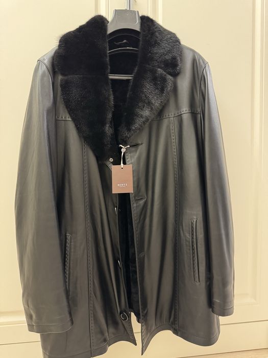 Мужская дубленка