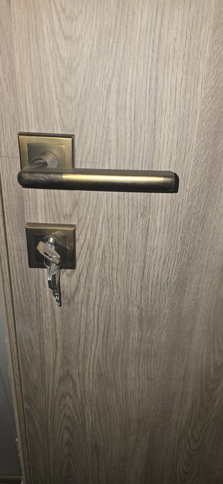 Продам новые двери, поставили и сразу сняли, в сборе .