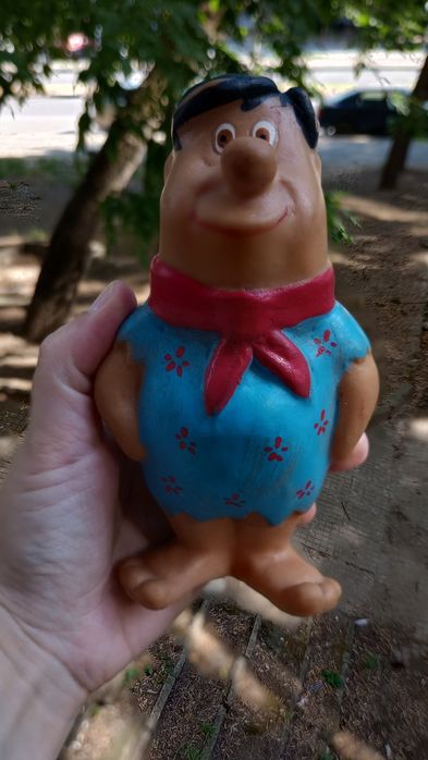 Фред и Барни гумени играчки от 80- те