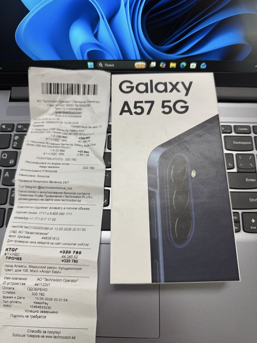 Samsung A57 256Gb как новый