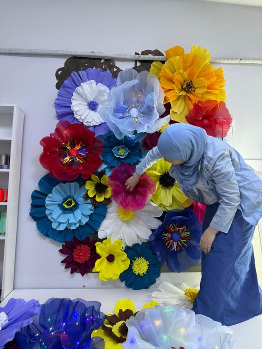 3D настенные цветы