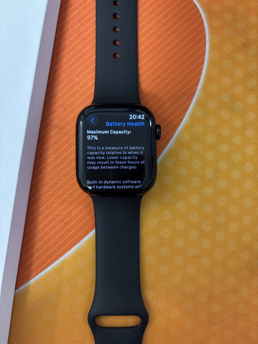 Apple Watch 10 GPS 42mm  Jet Black