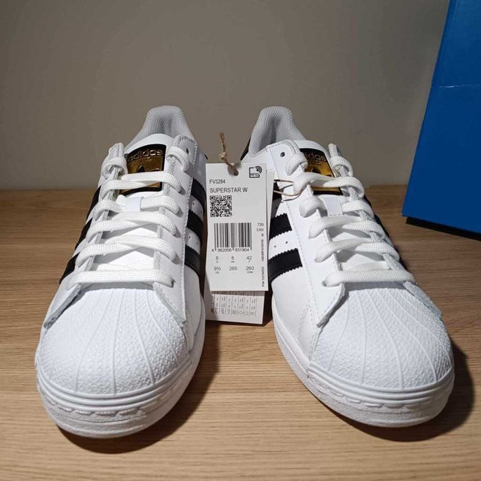 Оригинални маратонки * ADIDAS SUPERSTAR FONDATION * EU 44 2/3 -46 2/3