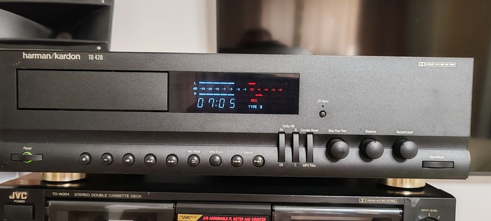 Casetofoane deck Harman Kardon și JVC