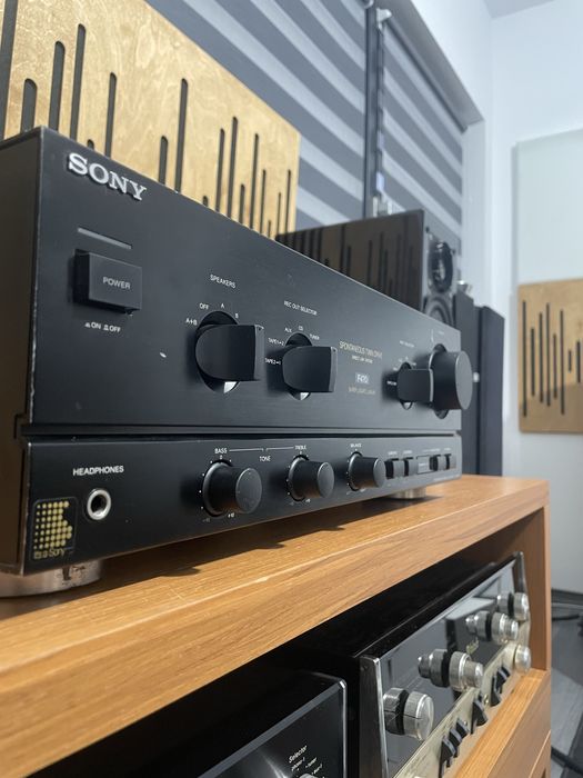 Sony ta-f470 amplificator 80w x2 traf toroidal vand / schimb