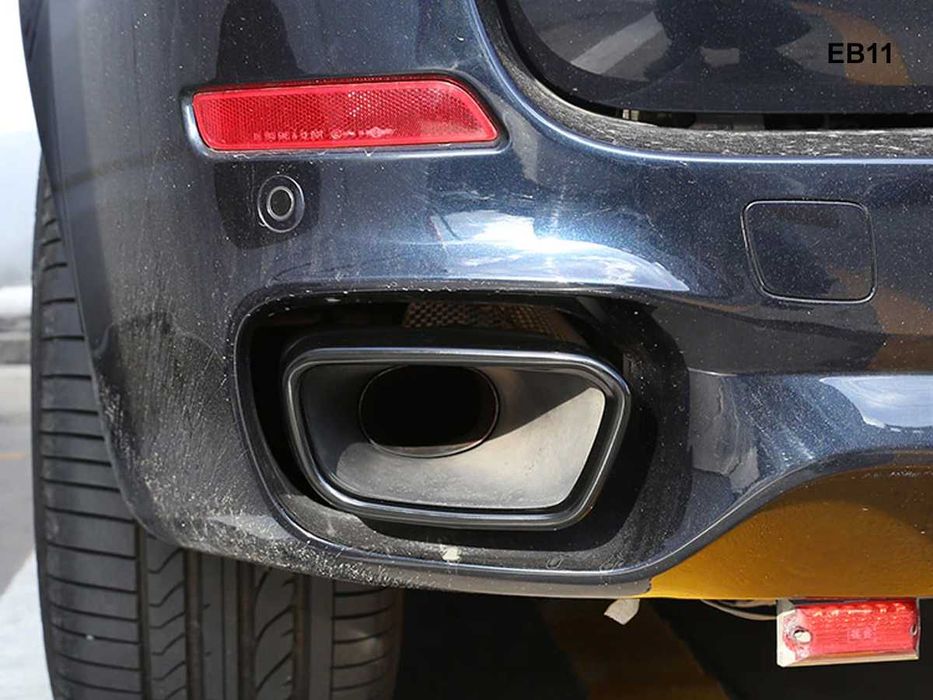 Autocolante Double Tips Ornament Tobe Evacuare Auto BMW X5 F15 X6 F16