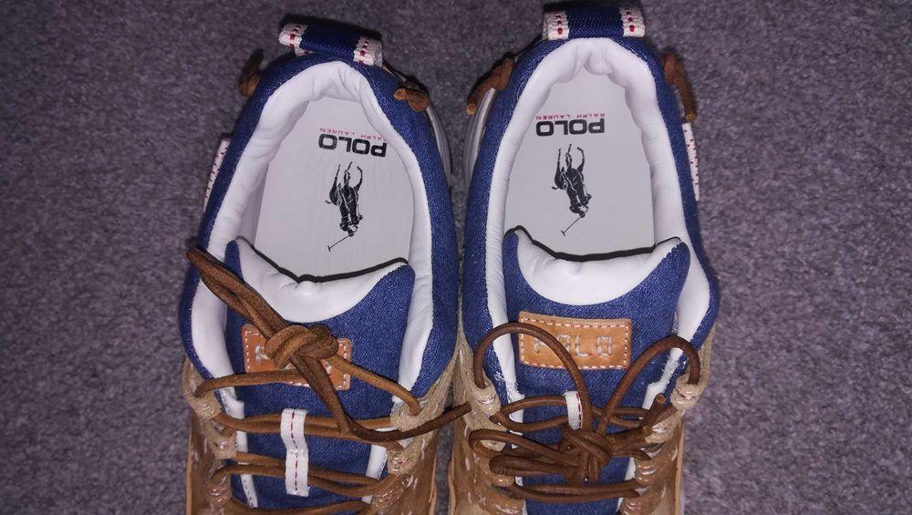 POLO Ralph Lauren Hand stitched Harmon trainers