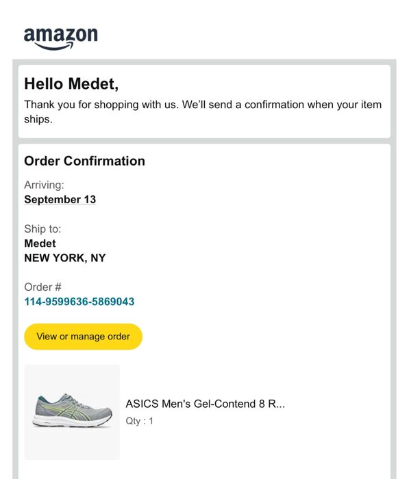 Кроссовки беговые Asics оригинал