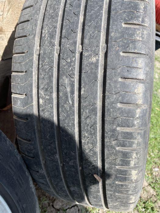 Jante aliaj 4x100 cauciucuri de vară Continental 215/45 R17