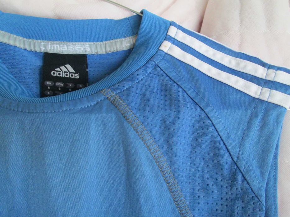 tricou albastru  Adidas S