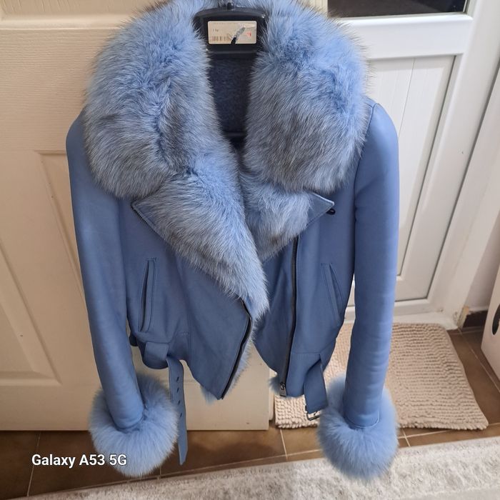 Кожухче от естествена кожа