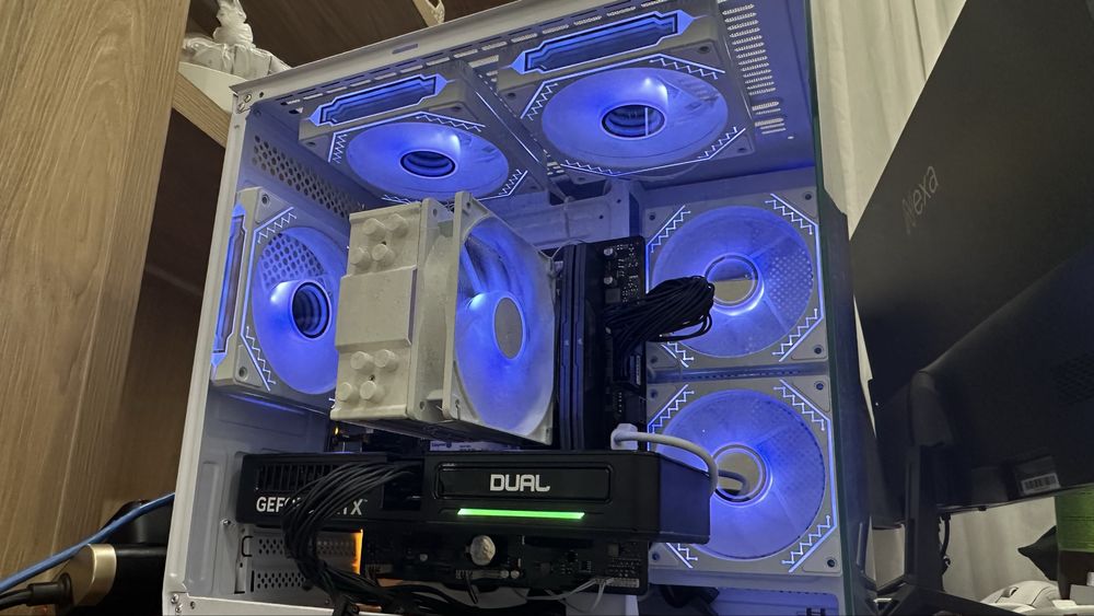 Игровой пк 5060 + Монитор 200грц  I5-14400F