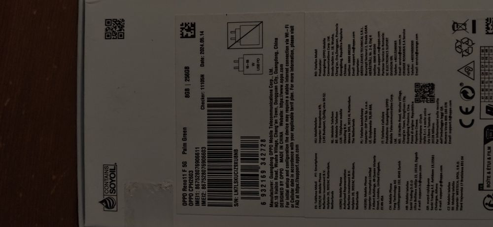 Oppo Reno 11 F 5G