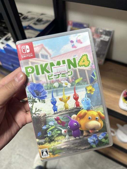 Катриджи на nintendo switch нинтендо свитч игры pikmin4