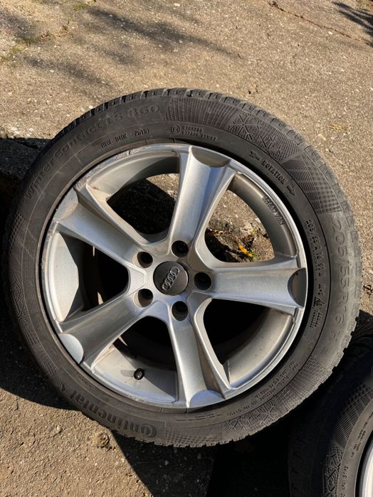 Зимни гуми Continental с джанти