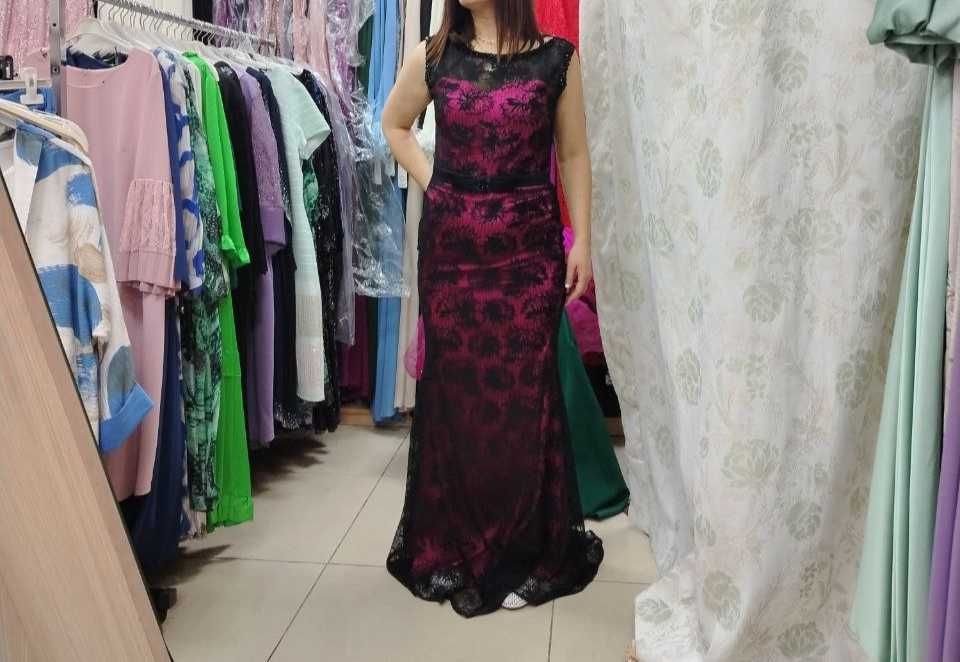 Вечернее платье в пол