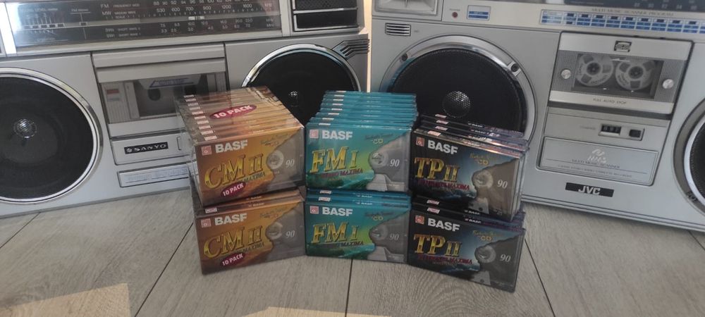 Casete audio BASF sigilate