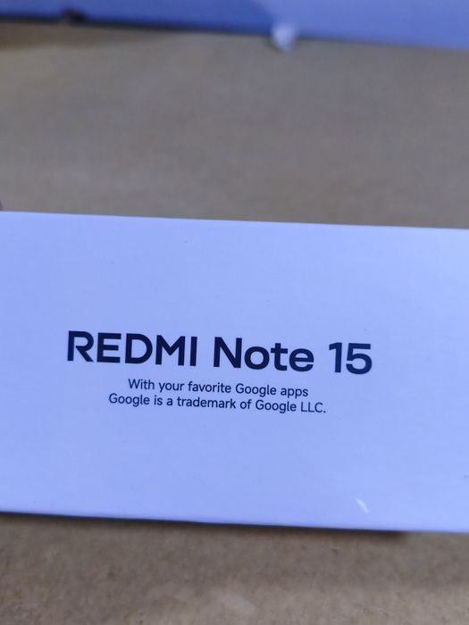 Redmi note 15.  6/128