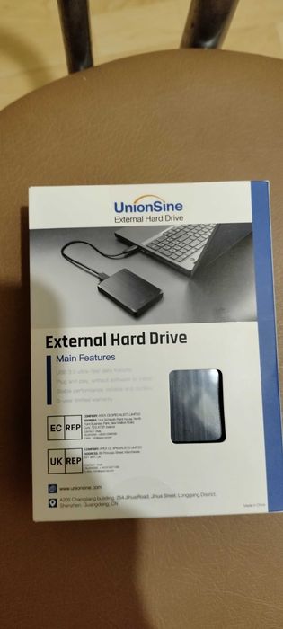 500 GB SSD Unionsine преносим
