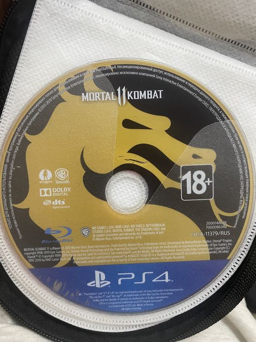 Продам диск на Sony PlayStation 4