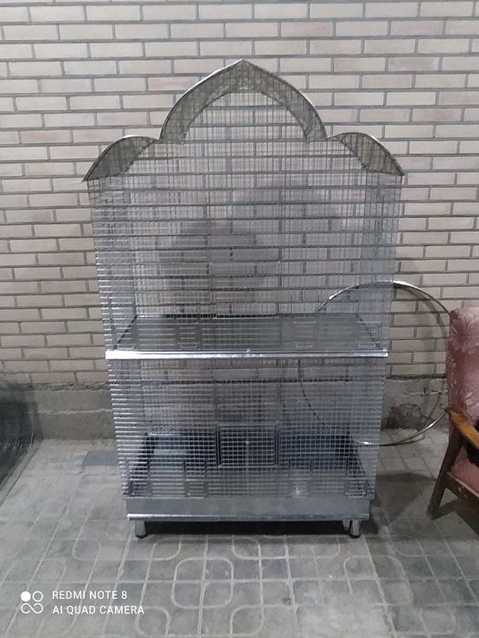 Клетка самодельный из нержавейки сетки
