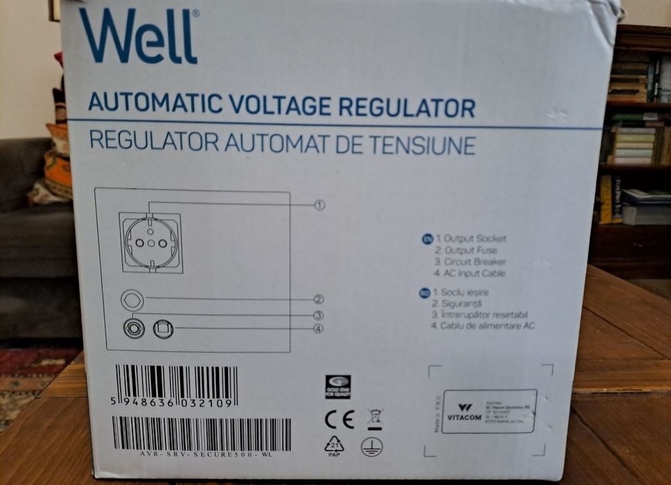 Regulator automat de tensiune 500VA